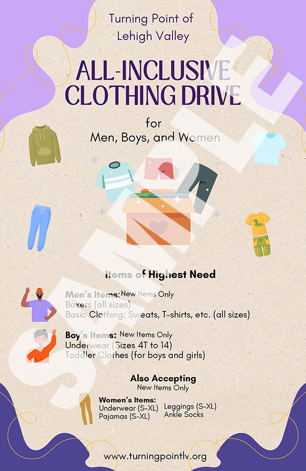 All Inclusive Clothing Drive