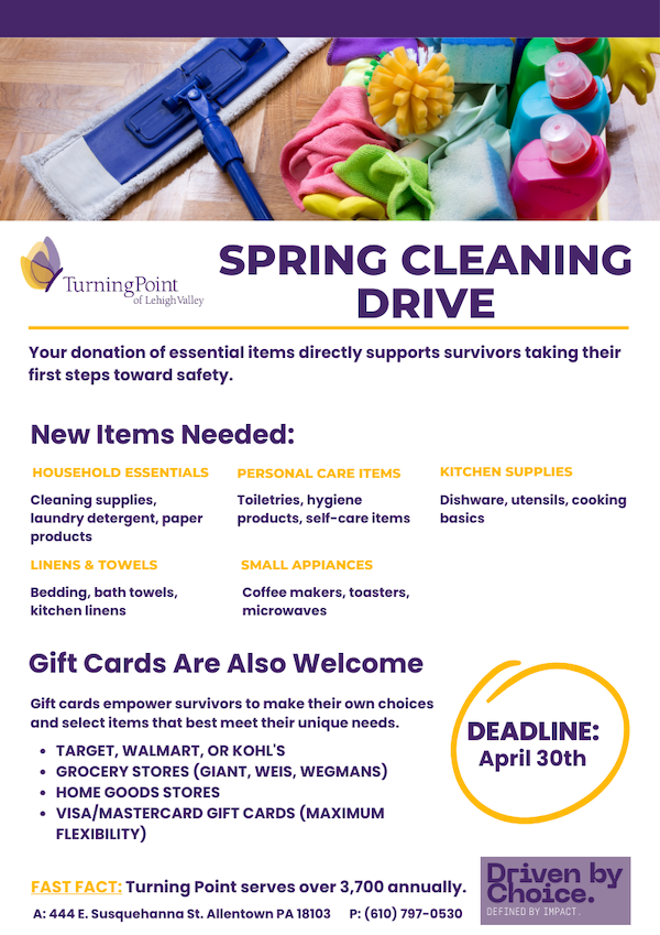 SPRING CLEANING DRIVE