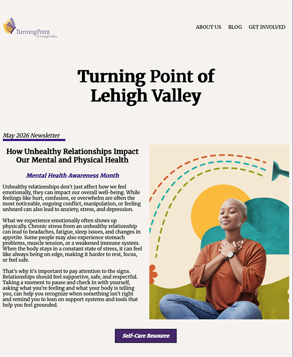 Turning Point Newsletter - May 2026